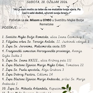 Križni put crkvama grada Zagreba